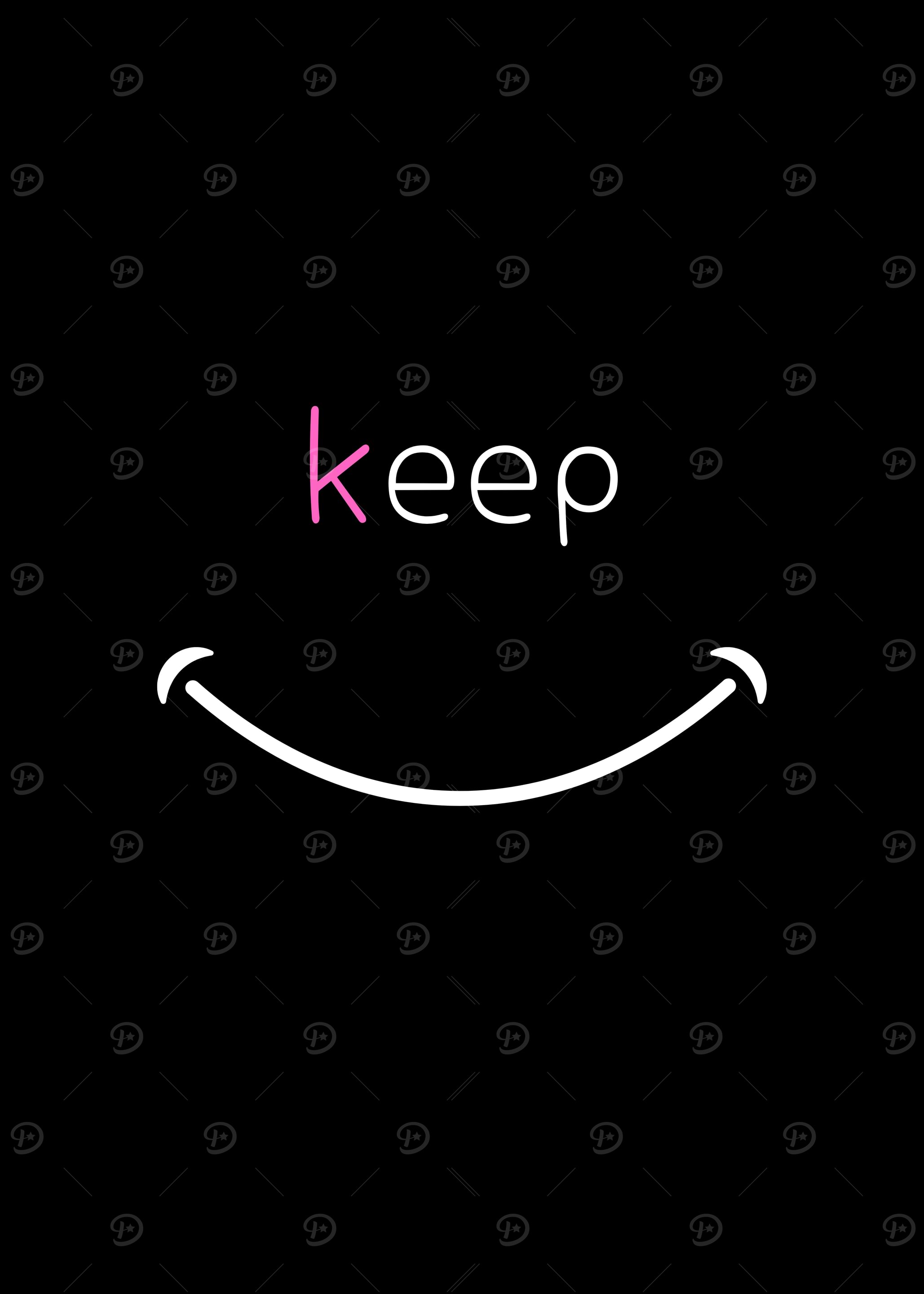 Keep smiling Posters Online - Shop Unique Metal Prints, Pictures