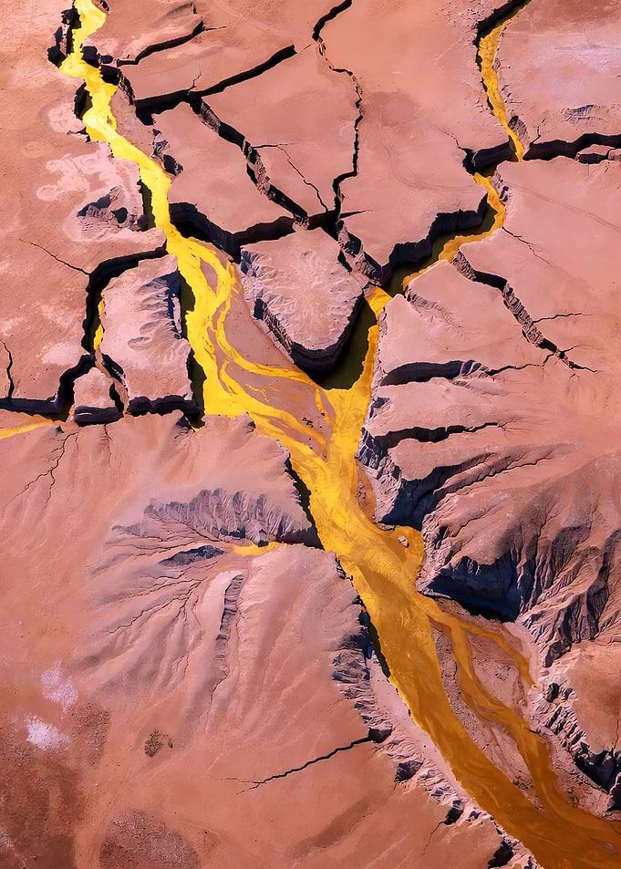 Aerial View River