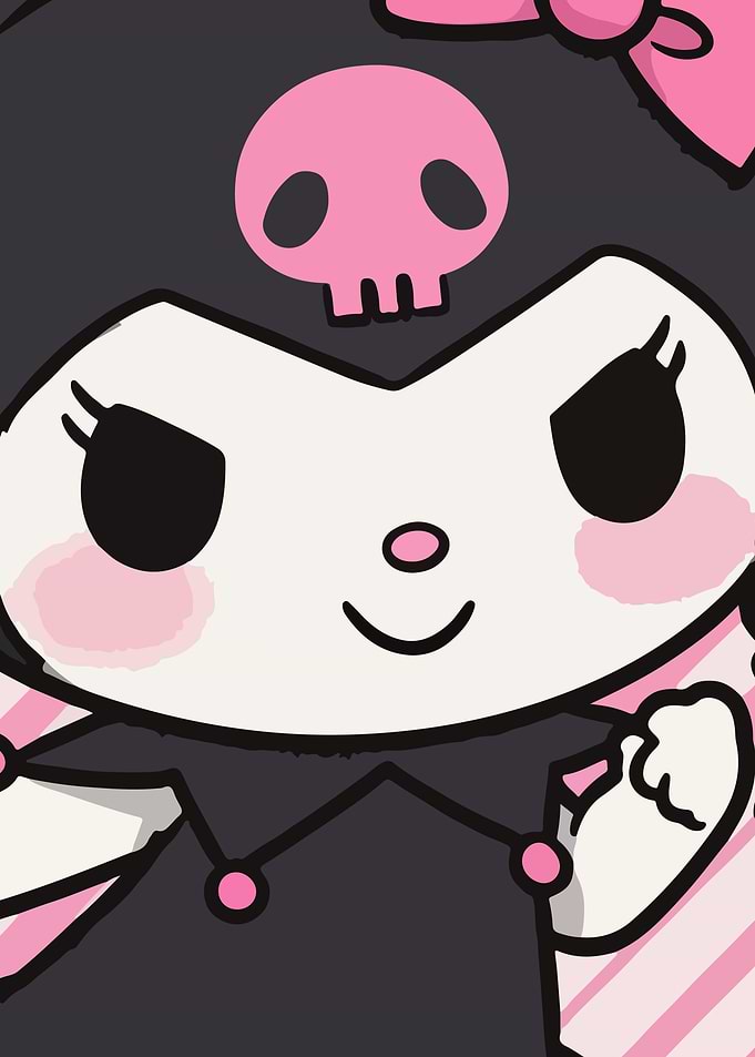 Kuromi Character Close-up