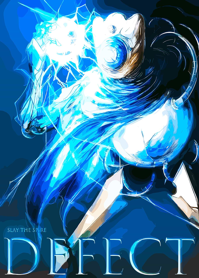Defect Slay the Spire Game Art