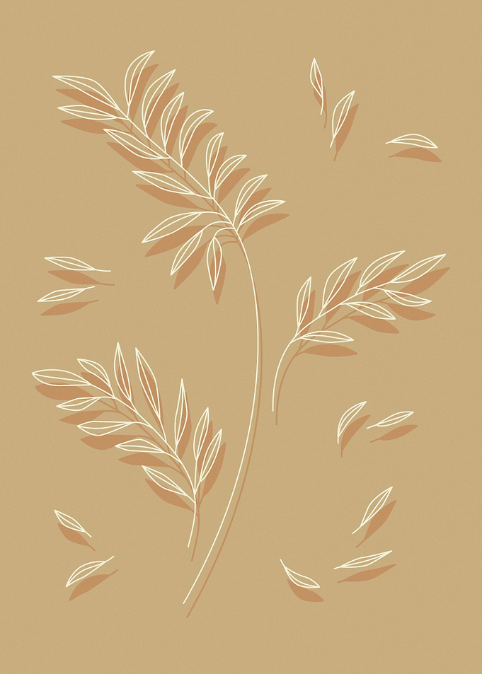 Minimalist Botanical Illustration