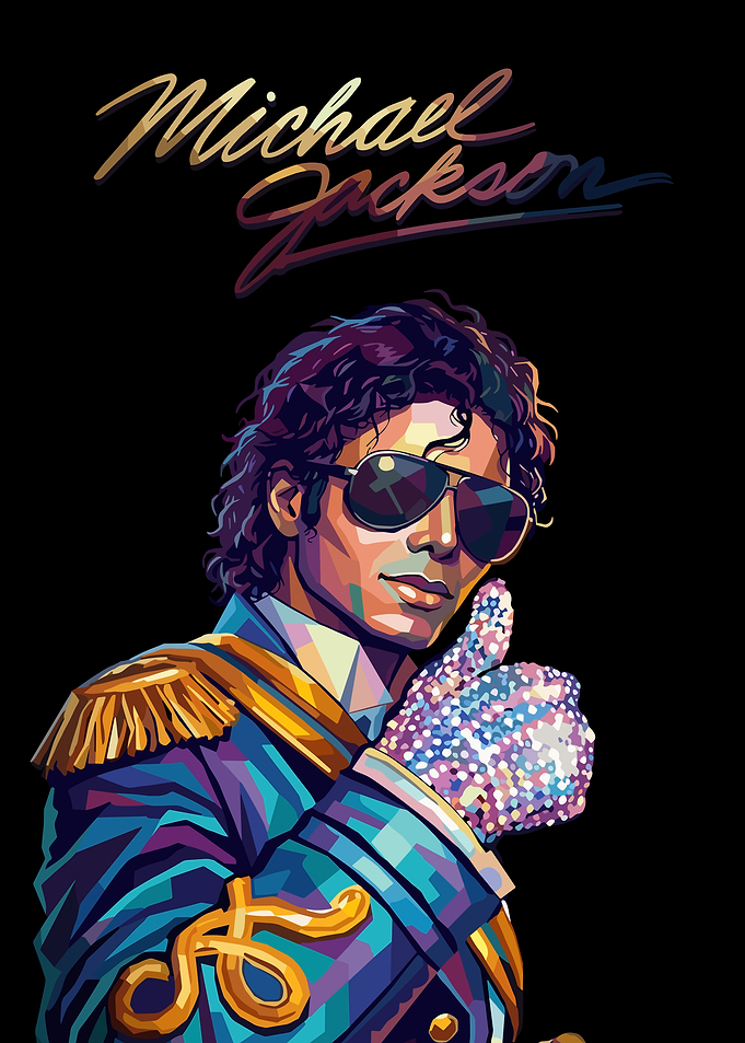Michael Jackson Pop Art Portrait