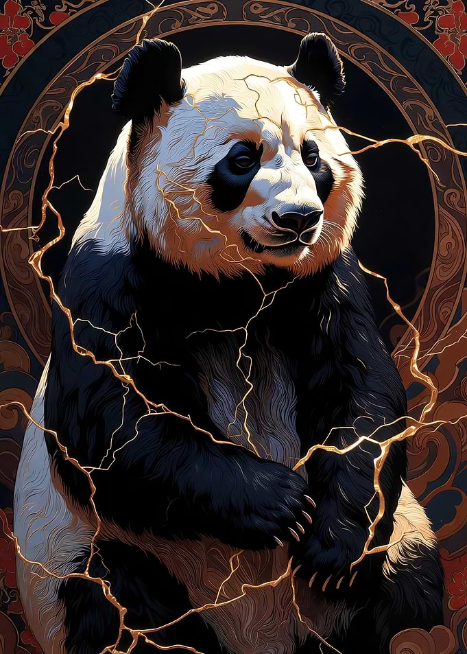 Kintsugi Panda