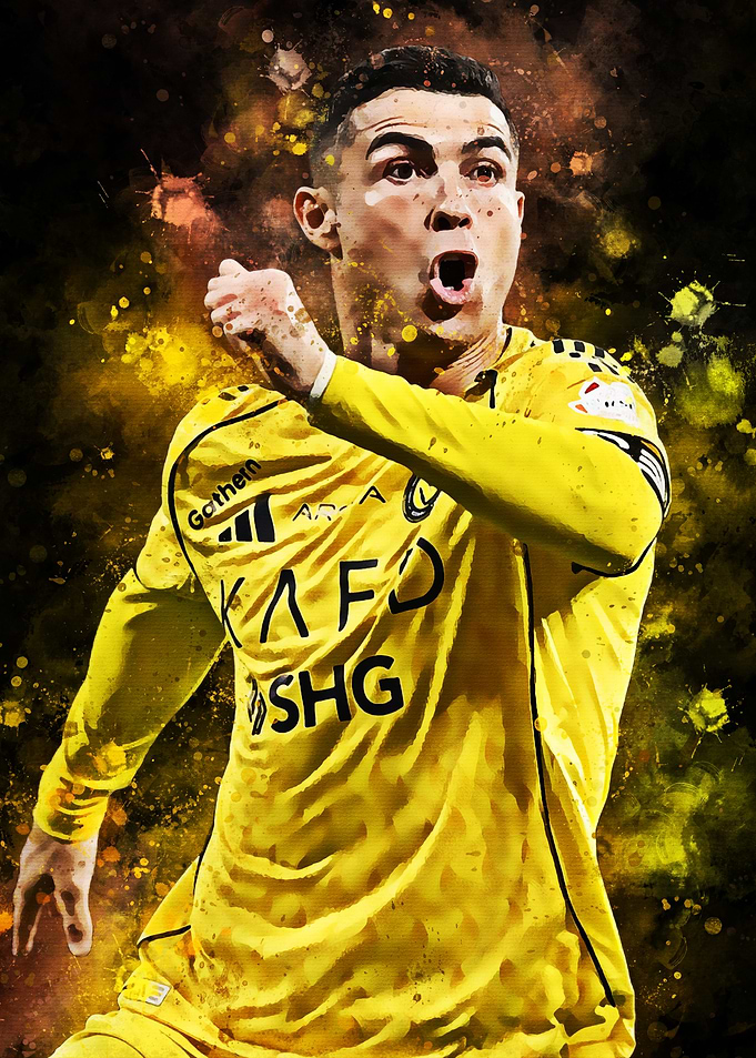 Cristiano Ronaldo Yellow Jersey