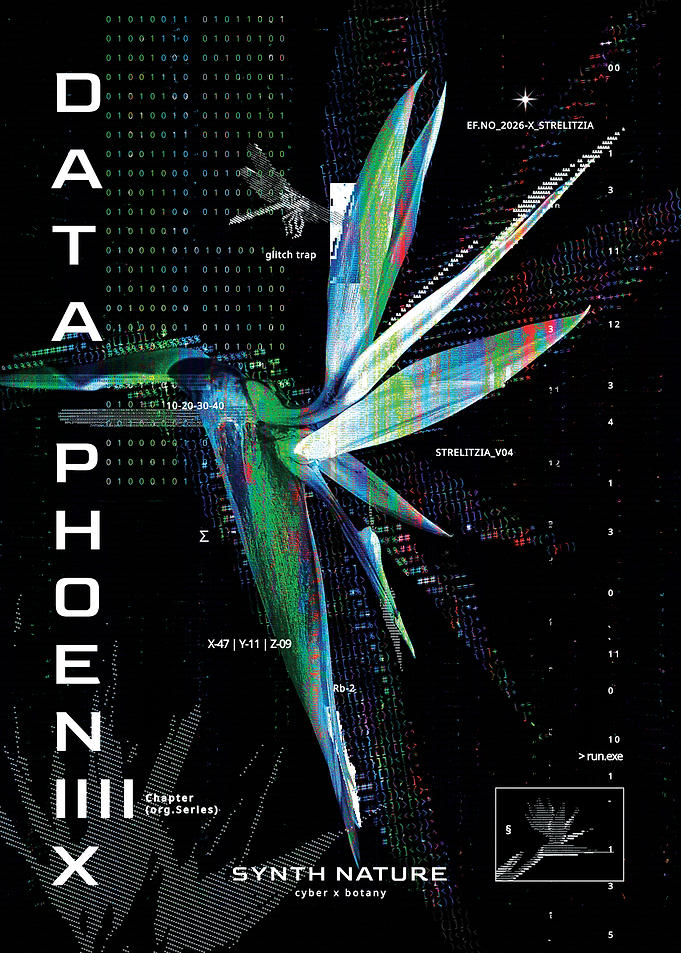 Data Phoenix Synth Nature Abstract