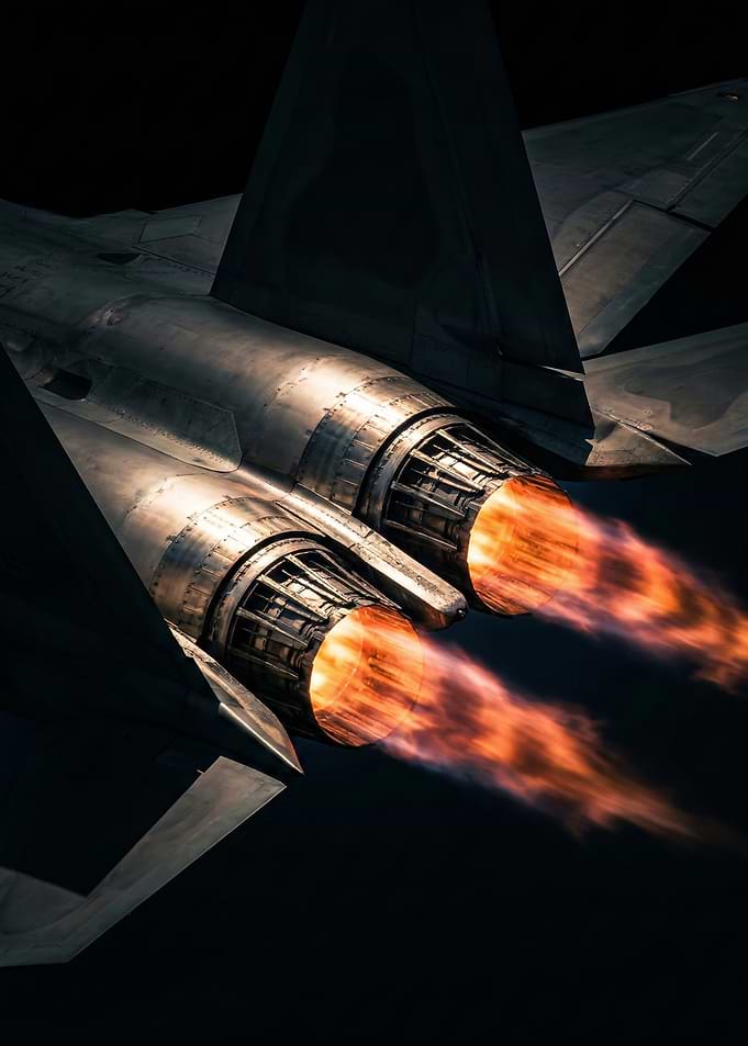 Fighter Jet Afterburners