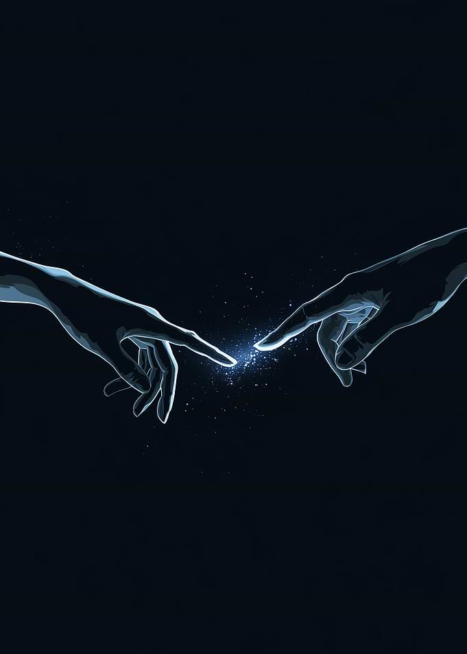 Creation of Adam Hands