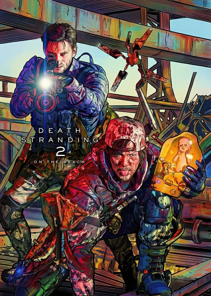 Death Stranding 2 On The Beach Poster