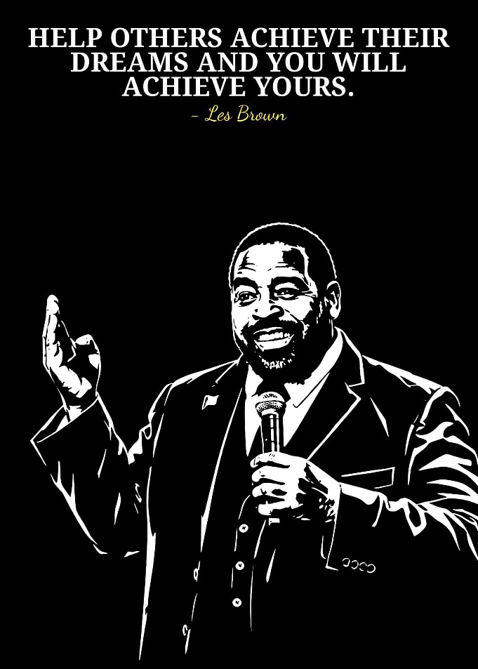 Les Brown Motivational Quote