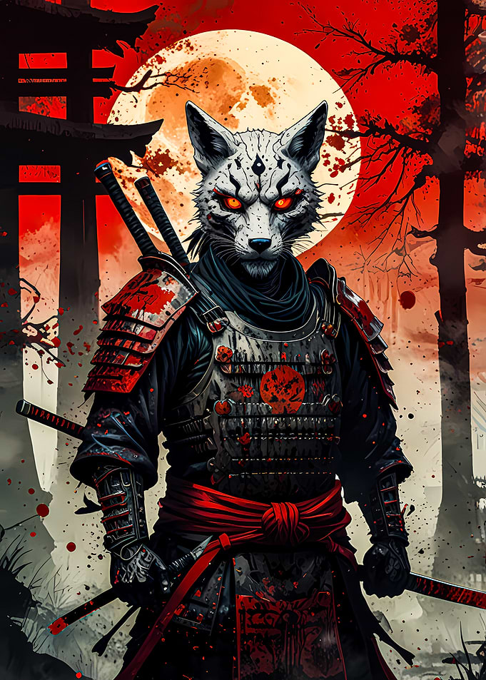 Samurai Fox Warrior