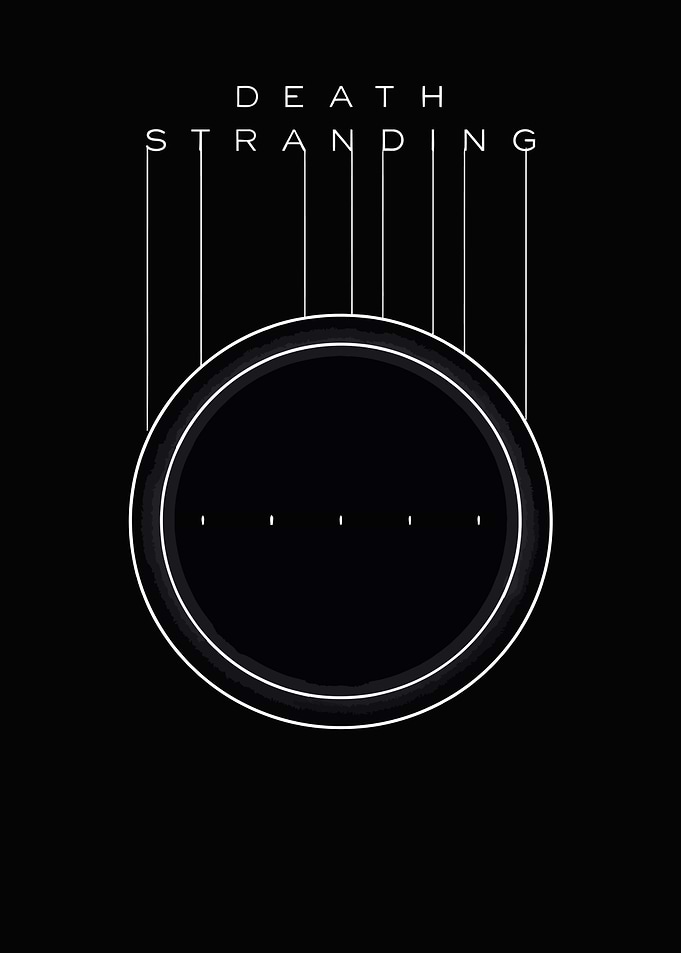 Death Stranding Minimalist Poster