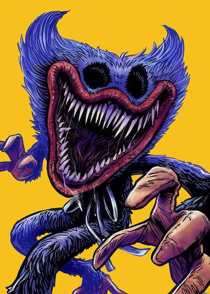 Huggy Wuggy Character Art