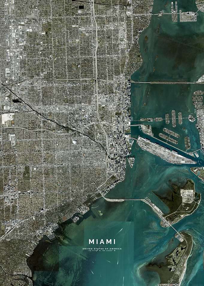 Miami - City Map