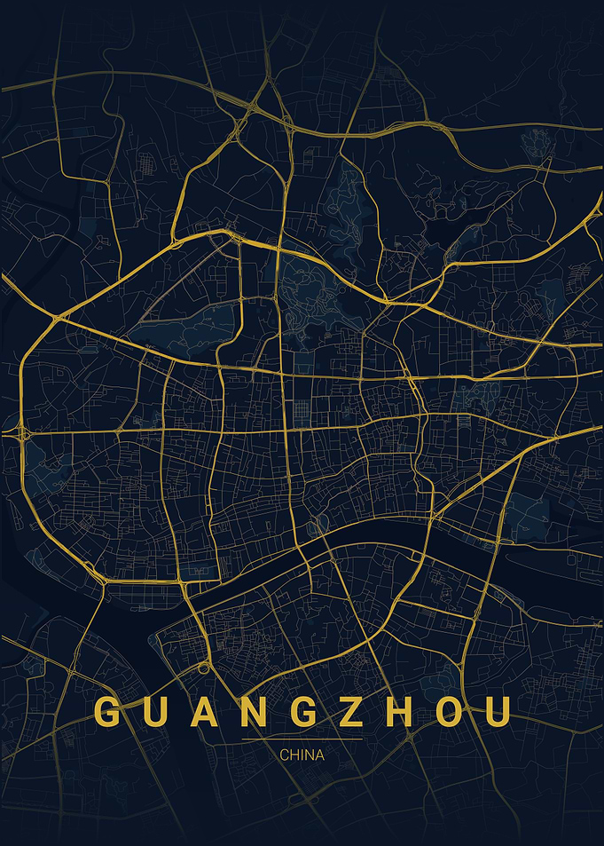 Guangzhou City Map