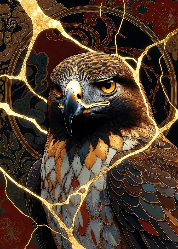 Kintsugi Eagle