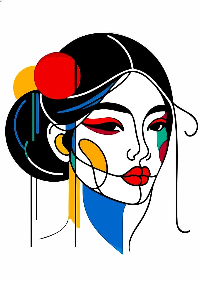 Abstract Portrait of a Woman
