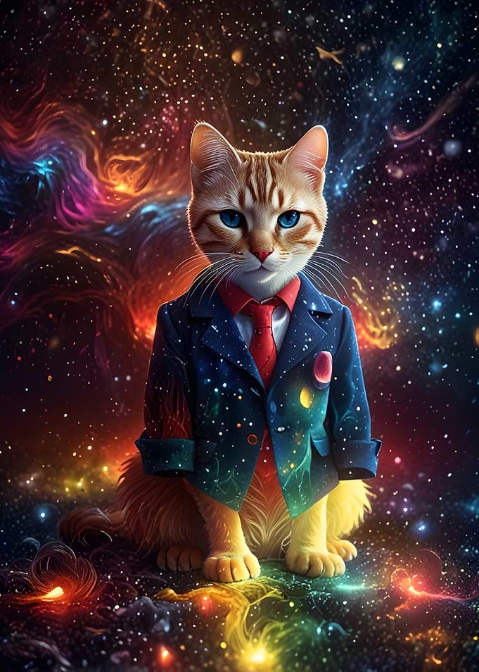 Cat in a Space Suit