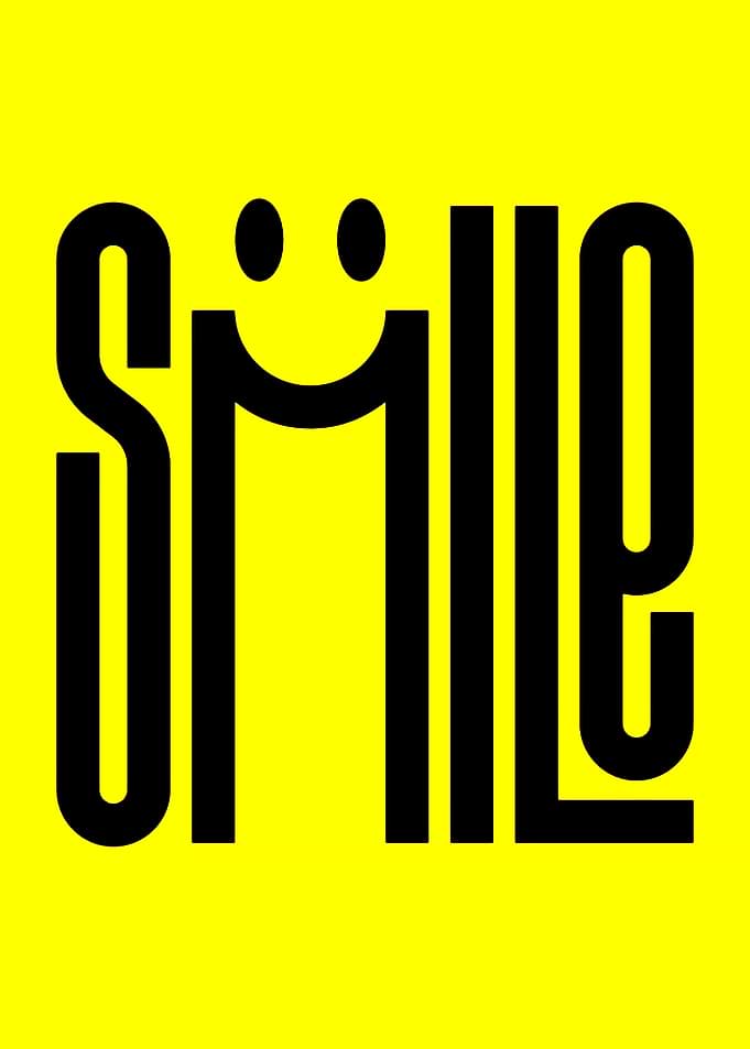 Smile Text Art