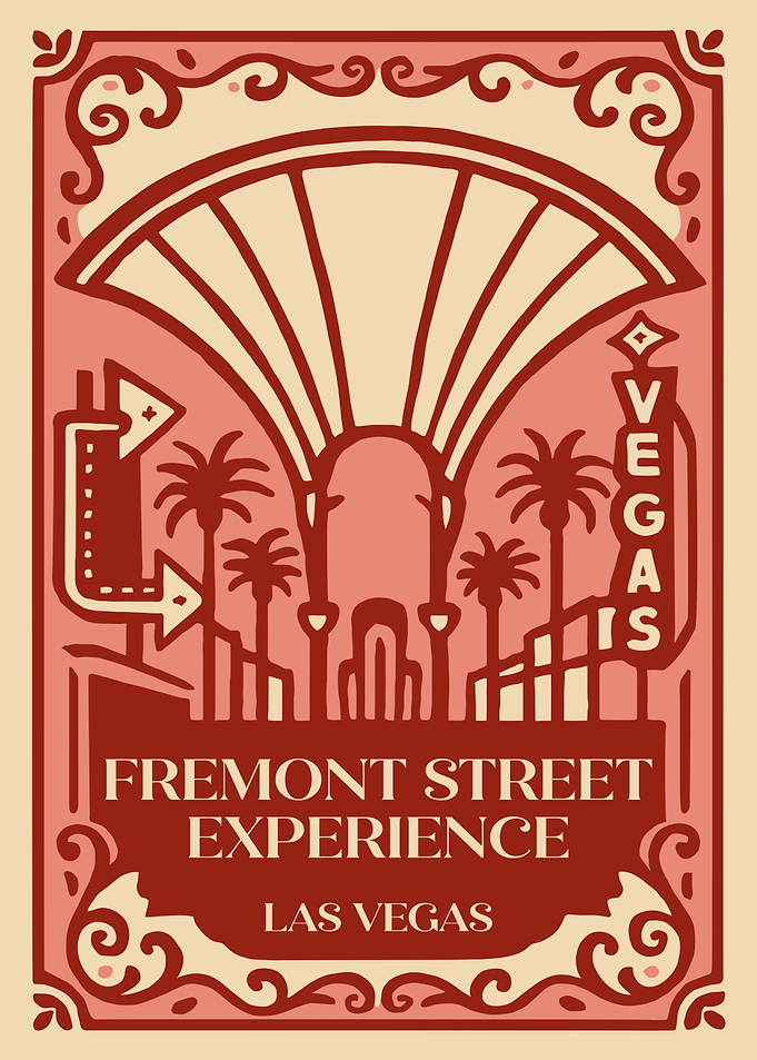 Fremont Street Experience Las Vegas Poster