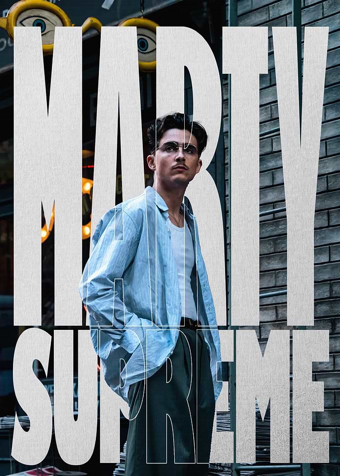Marty Supreme Fashion Portrait