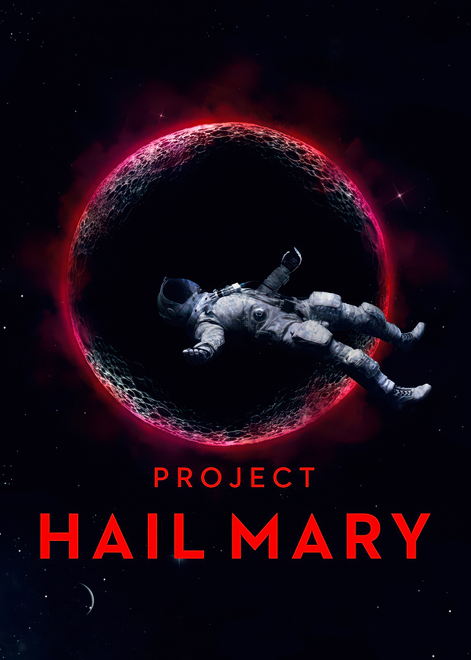 Project Hail Mary Astronaut Poster