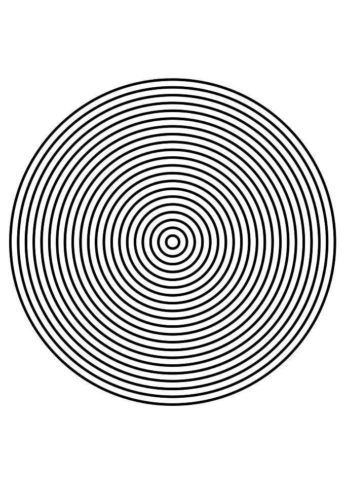 Concentric Circles Pattern
