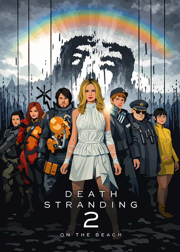 Death Stranding 2 On The Beach Poster