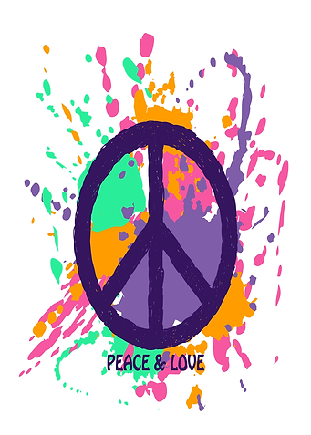 Peace And Love Symbol