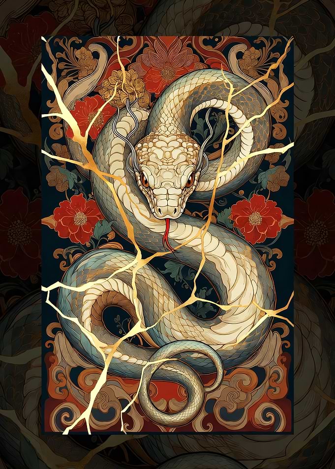 Kintsugi Snake