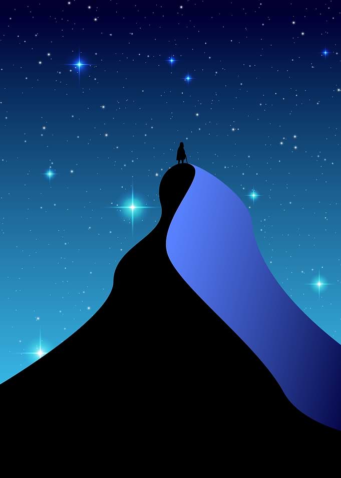 Under a Starry Sky