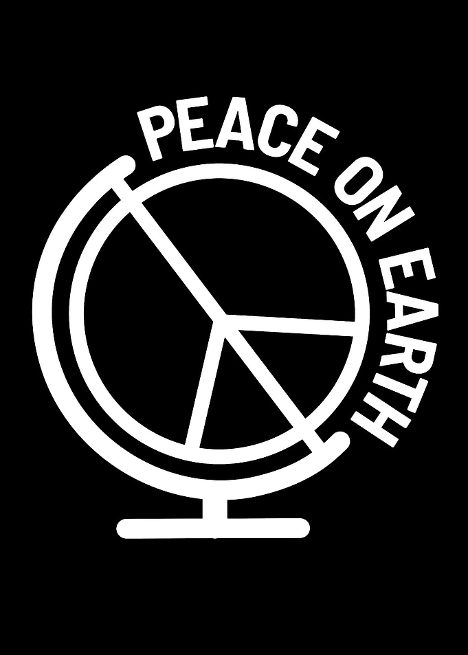Peace on Earth Globe Symbol