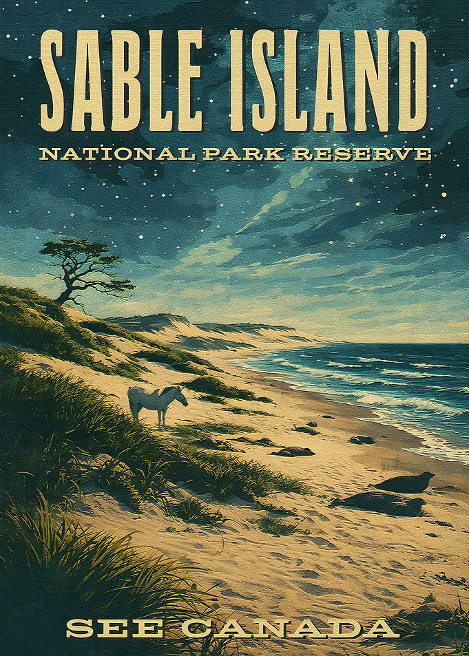 Sable Island National Park Reserve Poster