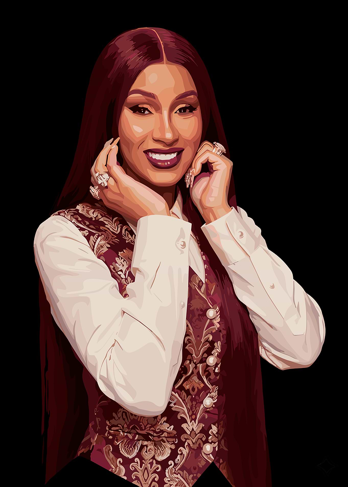 Cardi B Portrait