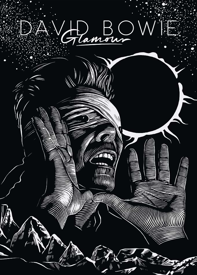 David Bowie Glamour Eclipse