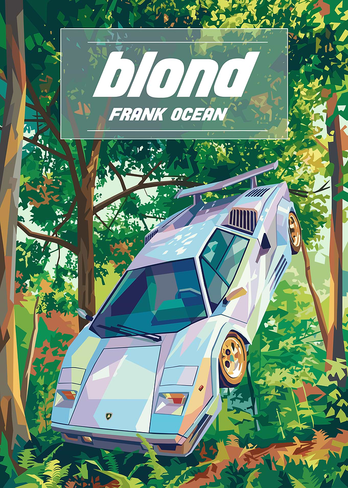 Frank Ocean Blond Album Cover Art