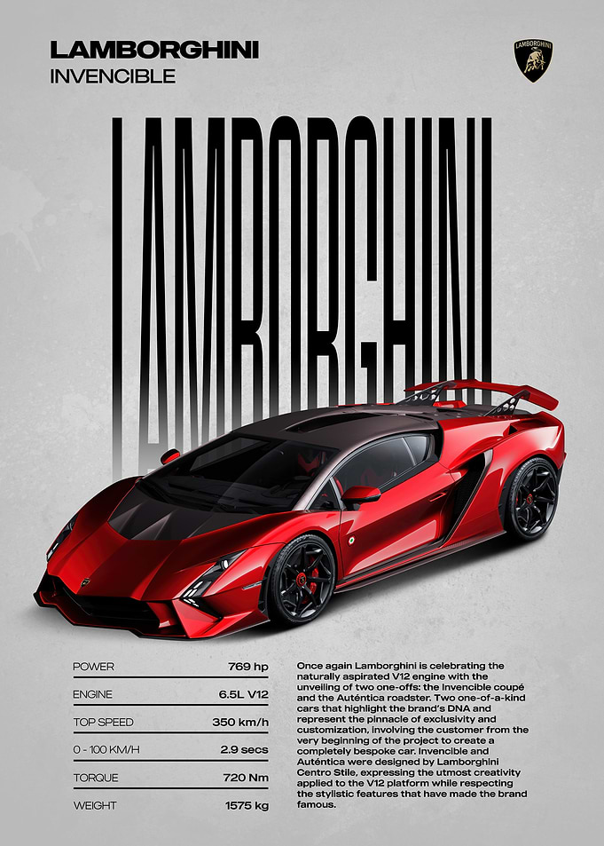 Lamborghini Invencible Coupe