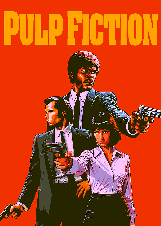 Pulp Fiction Movie Poster