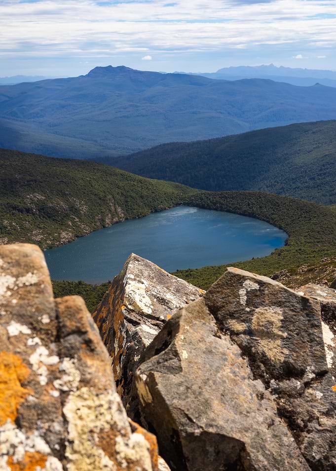 Hartz Lake from Hartz Peak