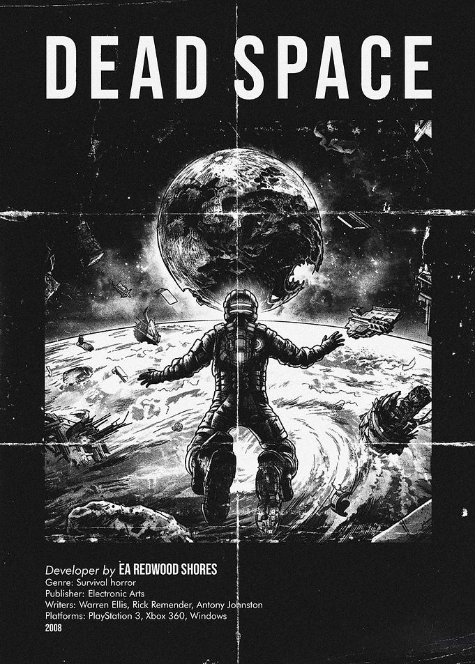 Dead Space Video Game Poster