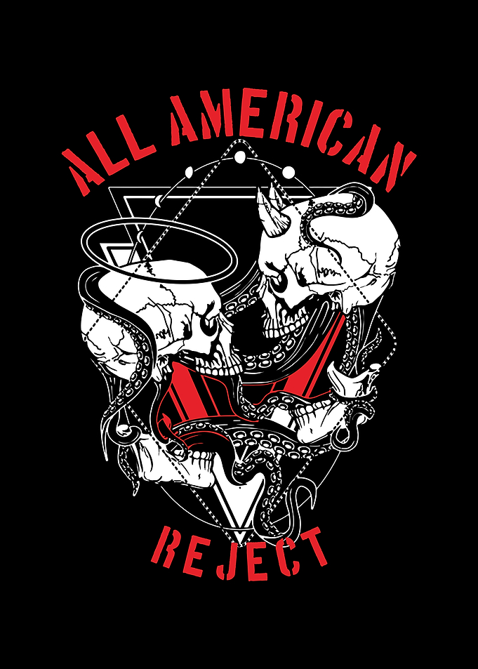 All American Reject Skulls and Tentacles