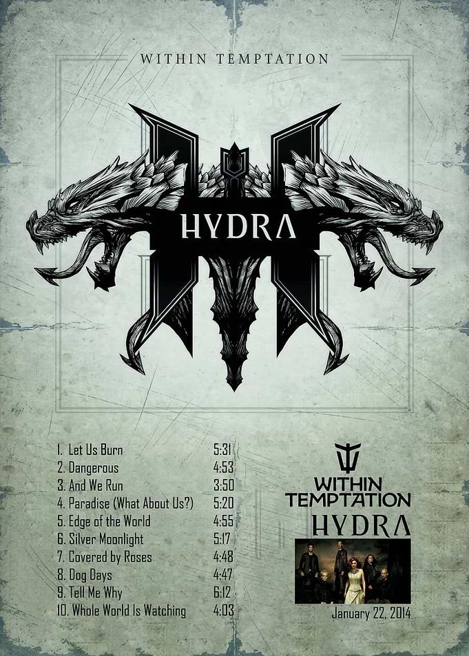 Within Temptation Hydra Album Art