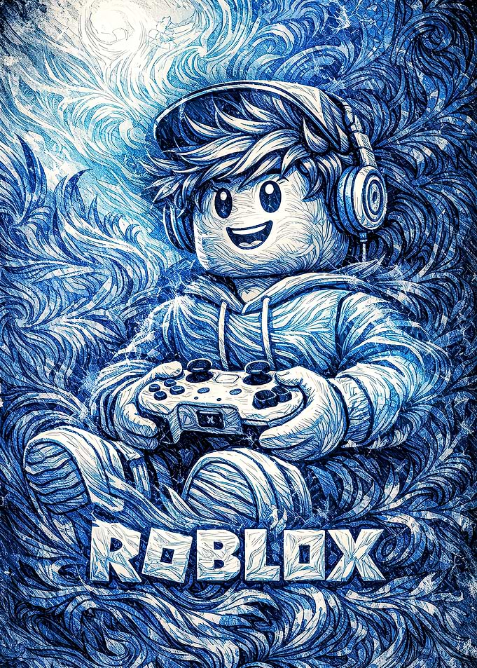 Roblox Gamer with Controller