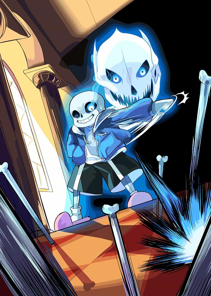Sans Undertale Battle