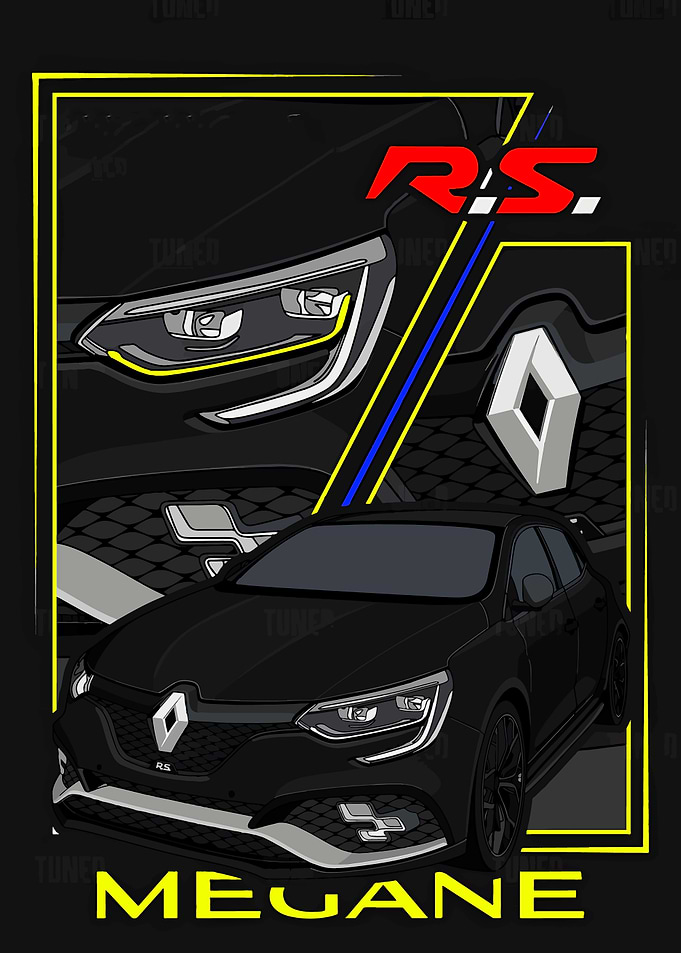 Renault Megane RS Car Art