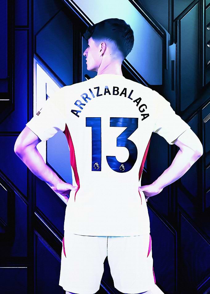 Football Player Arrizabalaga Jersey