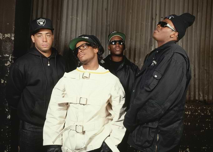 N.W.A. posing for a photo