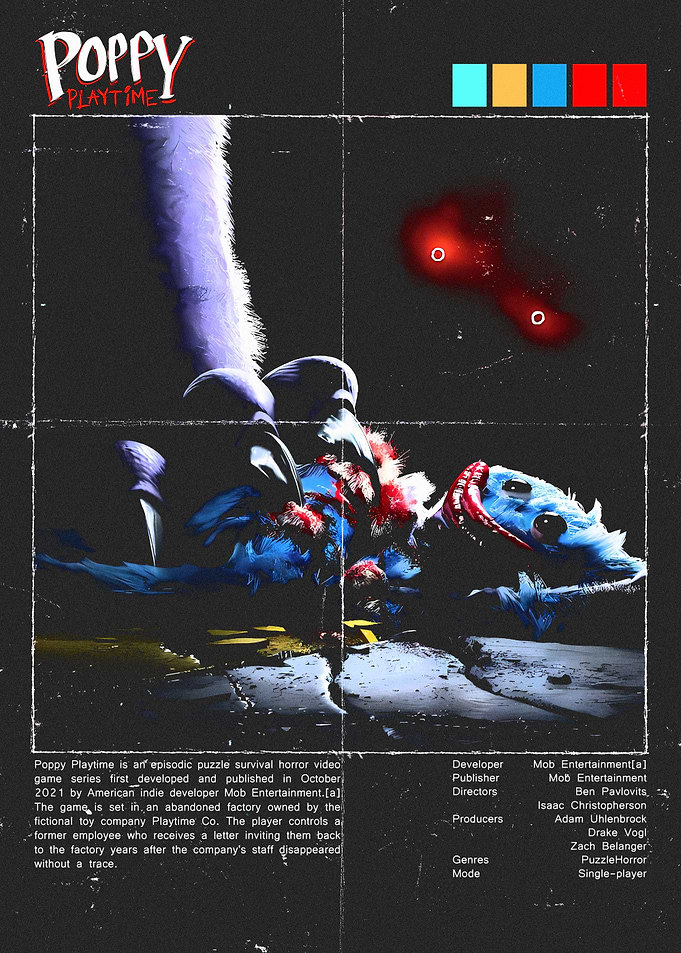 Poppy Playtime Game Poster