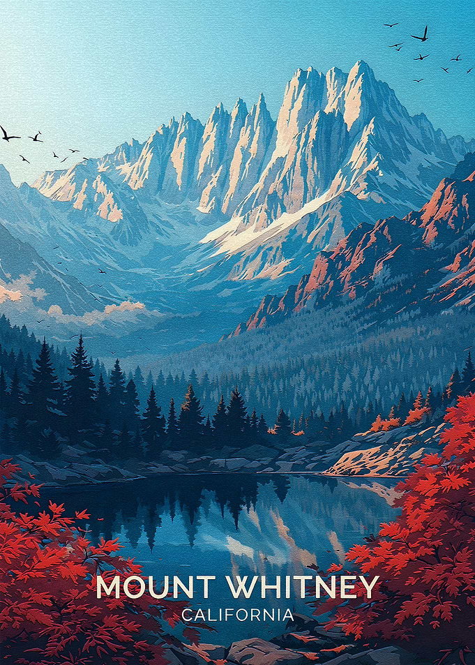 Mount Whitney California Landscape