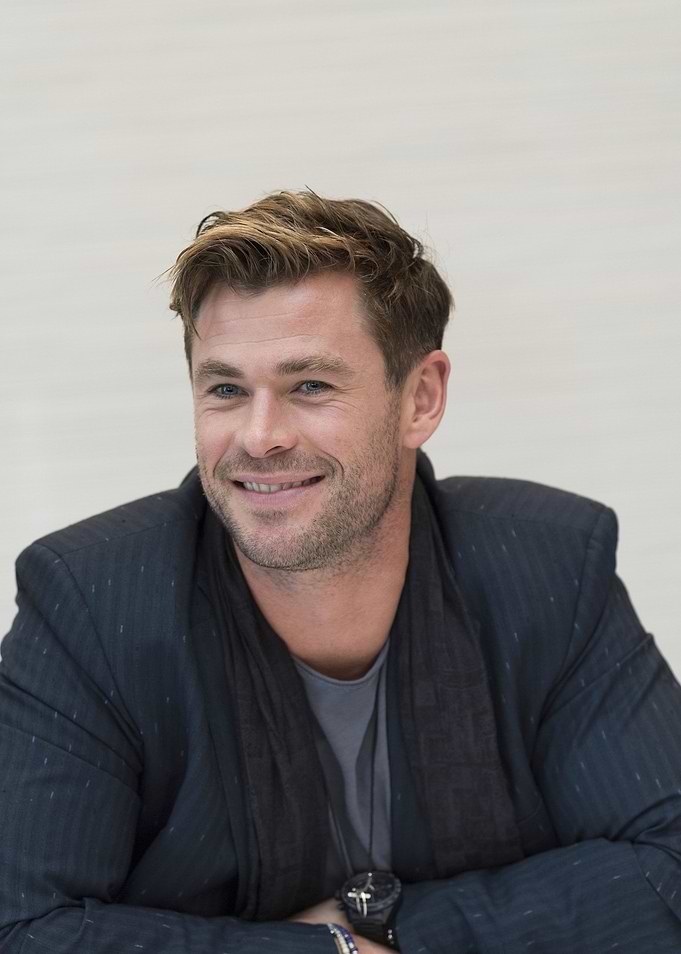 Chris Hemsworth Smiling