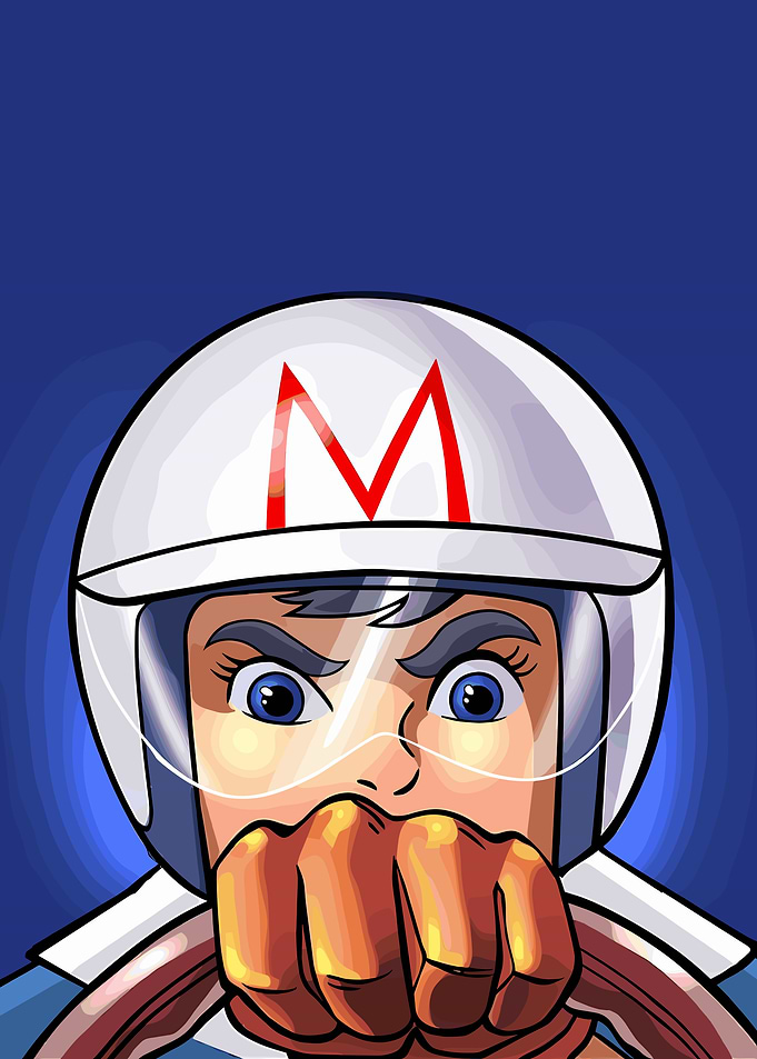 Speed Racer Fist Pump